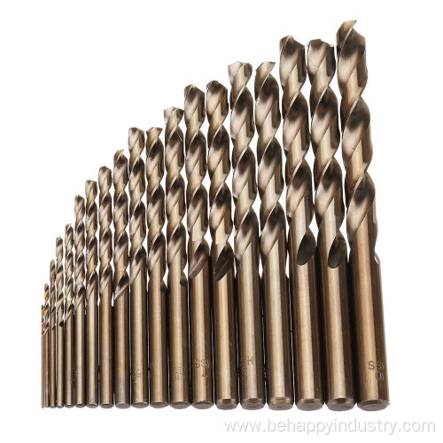 Twist Drill Bit Set for Metal Wood Drilling